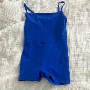 Aritzia Royal Blue Sleeveless Romper